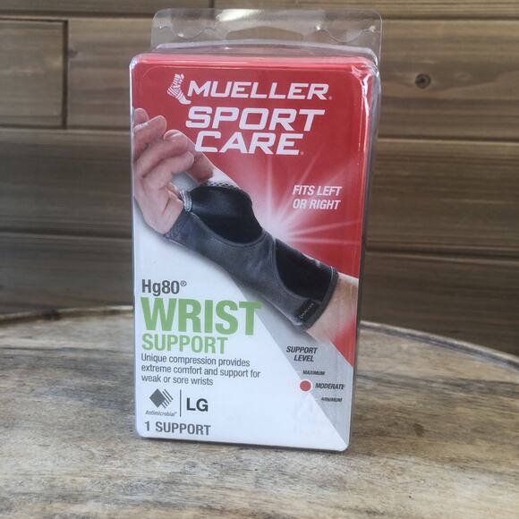 MLR Sports Medicine Hg80 Wrist Support, Black, Large - Picture 1 of 6